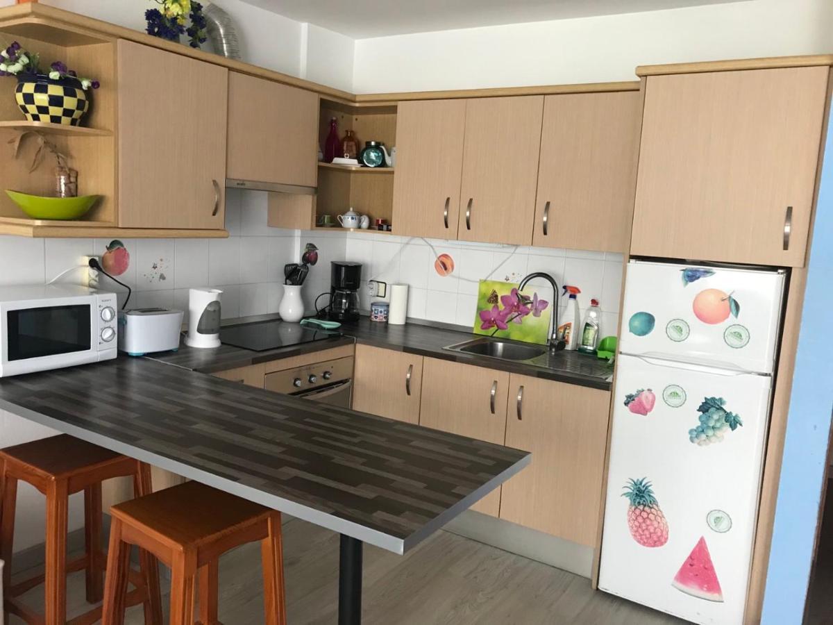 First Line Beach Apartment With Ocean View La Arena Пуерто-де-Сантьяго Екстер'єр фото